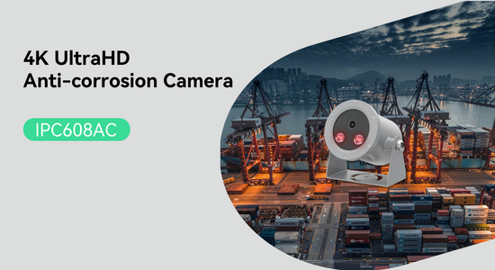 4K Anti-corrosion Camera with Tailored Coating for Sea Shores and Marine