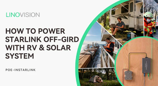 How to Power Starlink Off-Gird with RV & Solar System