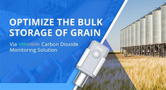 Optimize the Bulk Storage of Grain via Linovision Carbon Dioxide Monitoring Solution