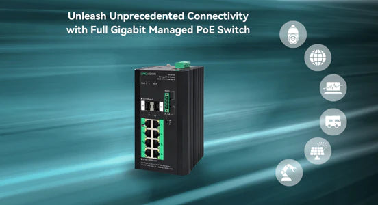 Unleash Unprecedented Connectivity with Full Gigabit Managed PoE Switch