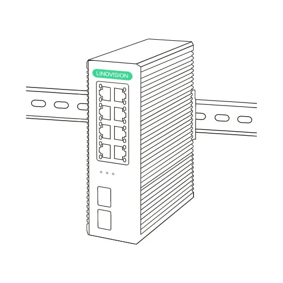 Poe Injector Switch Icon What is a PoE Injector and How to Use It? | Linovision Europe Store