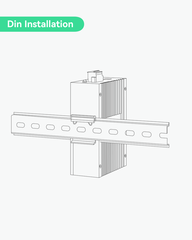 (POE-SW708GM-10G)Industrial 8-Port Managed PoE++ Switch with 2x 10G SFP Uplinks and RS485 for Industrial Automation