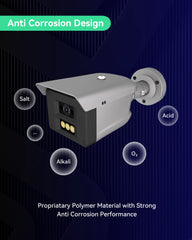 4MP Polymer Anti-Korrosions- Netzwerk-Kamera mit KI Smart Detection