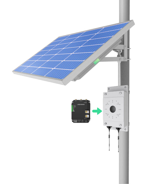 (GO SOLO R32W) 4-in-1 Smart Solar Power System with Cellular Access fo ...