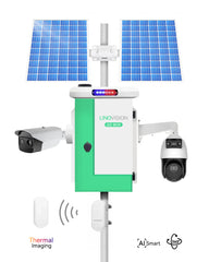 Versatile Solar Powered Cameras System with Paired Wireless Bridge