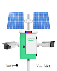 Versatile Solar Powered Cameras System with LPR and Thermal Cameras