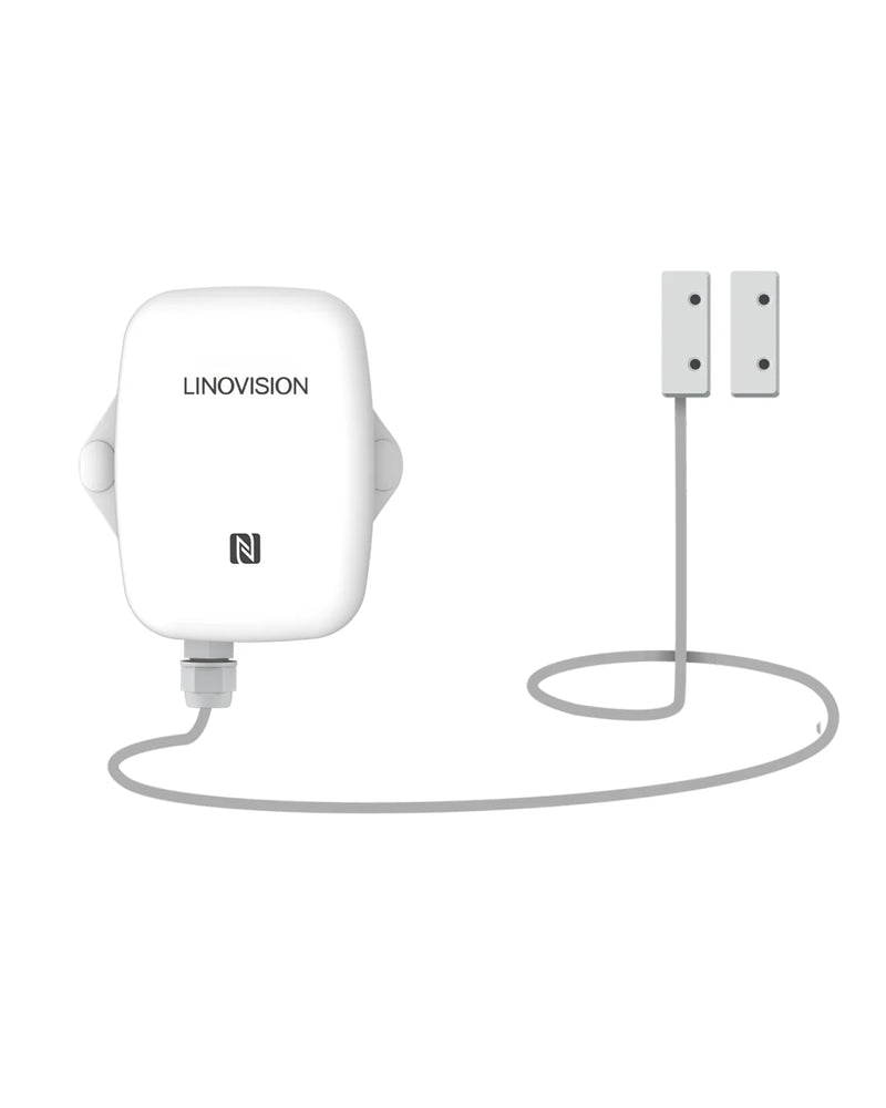 LoRaWAN Wireless Magnetic Door Contact Sensor with Temperature & Humidity Measurement