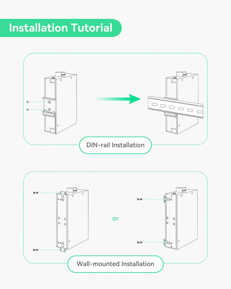 (POE-SWR612GM-SOLAR) 12 Ports L2+ Cloud Managed PoE Switch with DC12V to DC48V Voltage Booster