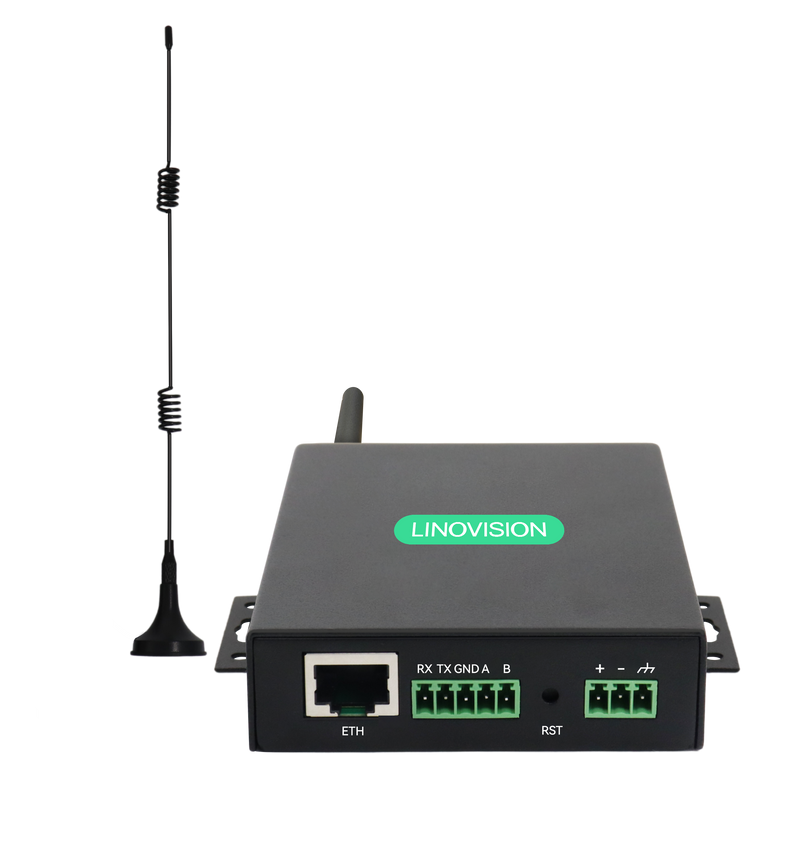 Industrial 4G LTE Router & IoT DTU with Pre-Loaded vSIM, eSIM Router Supports RS232/RS485