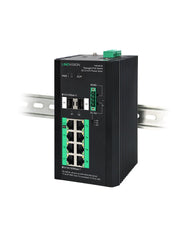 Industrial 8 Ports Gigabit Managed POE Switch with DC12V-57V Redundant Input