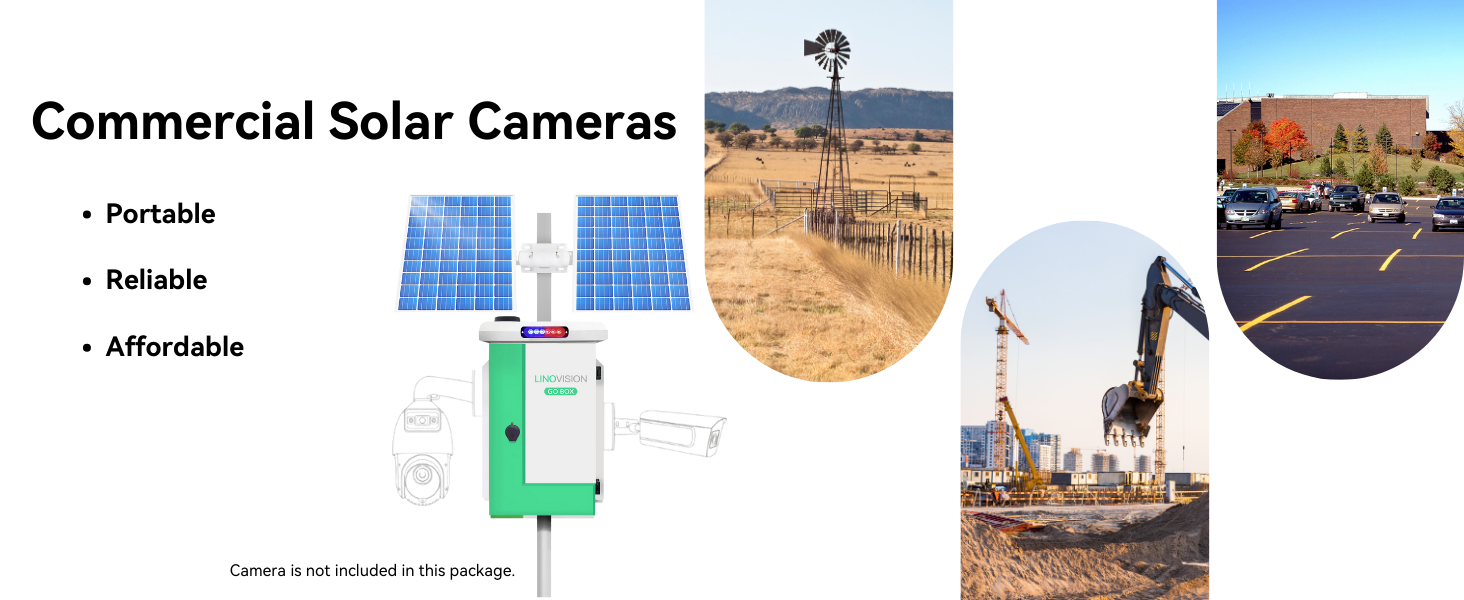Linovision Go Box Versatile 4G Solar Power System with 1200WH Lithium Battery ...