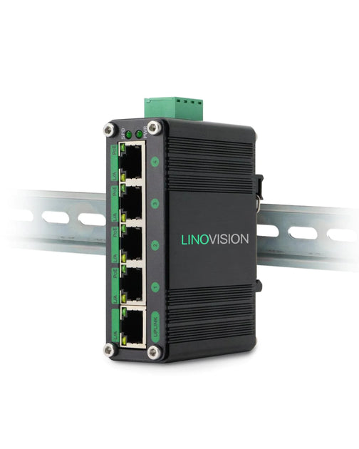 5 Ports Full Gigabit POE Switch with DC12V ~ DC48V Input and Voltage ...