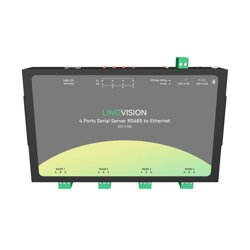 IMG-2105AT - Industrial 1-port RS232/422/485 Modbus Gateway With 1-Port