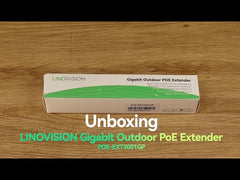 One Port Gigabit Outdoor PoE Extender, Waterproof PoE Ethernet Repeater