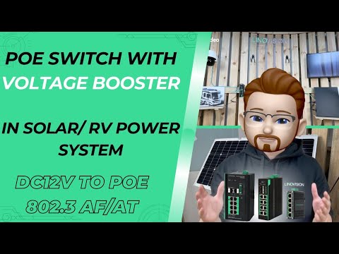 5 Ports Full Gigabit POE Switch unterstützt DC9V ~ DC54V Input 