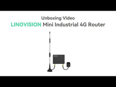Mini Industrial 4G LTE Router with Low Power Consumption, GPS, RS232/RS485