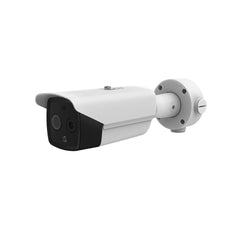 Deep learning Thermal/Optical Bi-spectrum Network Bullet Camera with strobe light and audio alarm 3mm lens - LINOVISION US Store