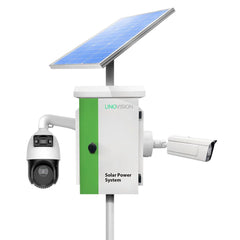 Versatile 4G Solar Power System with 1200WH Lithium Battery and Multiple POE Output