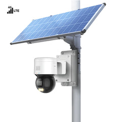 4G LTE Solarenergie-Kamera-Kit mit 4MP Mini PT Dome Kamera