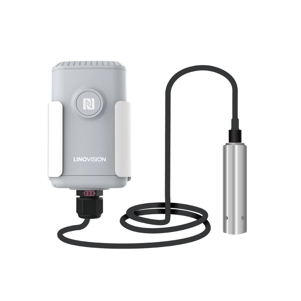 Linovision LoRaWAN Wireless Submersible Water Level Sensor with Long Life Battery ...