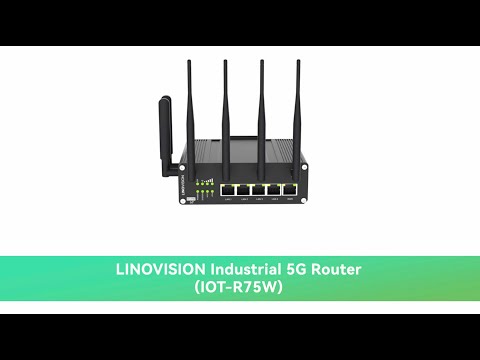 LINOVISION Industrial 5G Cellular Router with Dual 5G SIM Cards ...